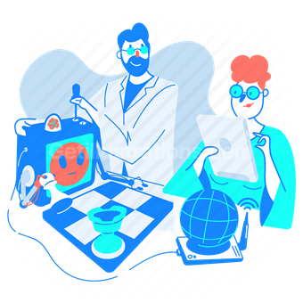 chess, robotics, artificial intelligence, man, woman